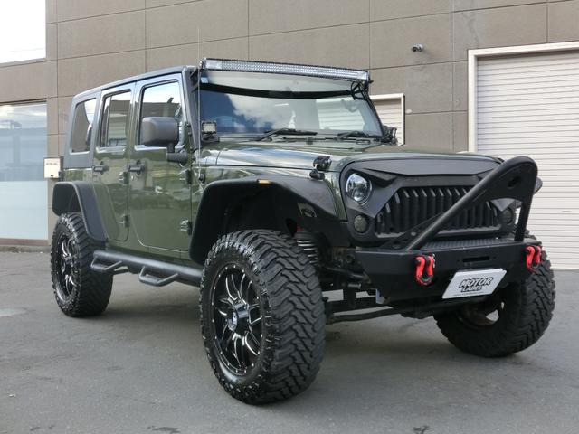 ラングラー アンリミテッド スポーツ 4WD リフトUP・20インチアルミ・ドラレコ