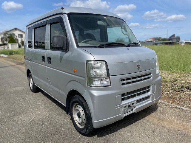 エブリイ PC ハイルーフ 4WD 2年車検付 ナビ