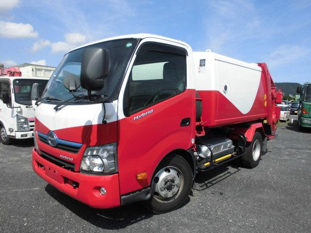 デュトロ 塵芥車 ハイブリッド 3tワイド パッカー車