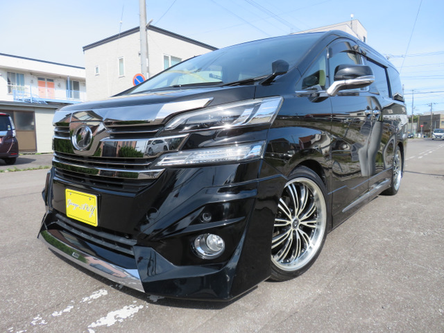 ヴェルファイア 2.5 X サイドリフトアップシート 4WD 寒冷地仕様 モデリスタエアロ
