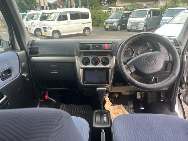 綺麗早い順 実走行63500km 検7.12.21 バモスM ナビTV 保証書 綺麗早い