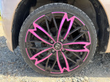 人気の高い桜ホイール装着🌸