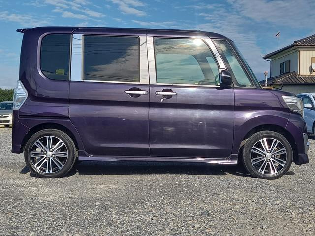 ダイハツ タントカスタム RS トップエディション SAII ターボ ナビ TV