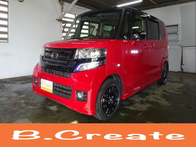 N-BOXカスタム G ターボ Lパッケージ 4WD ナビ・フルセグ・HID・ETC