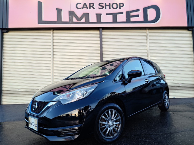 ノート1.2 X FOUR 4WD衝突軽減ブレーキ 横滑り防止機能 禁煙車