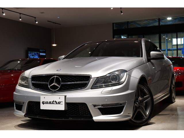 Cクラスクーペ AMG C63 正規ディーラ車  AMG18インチ