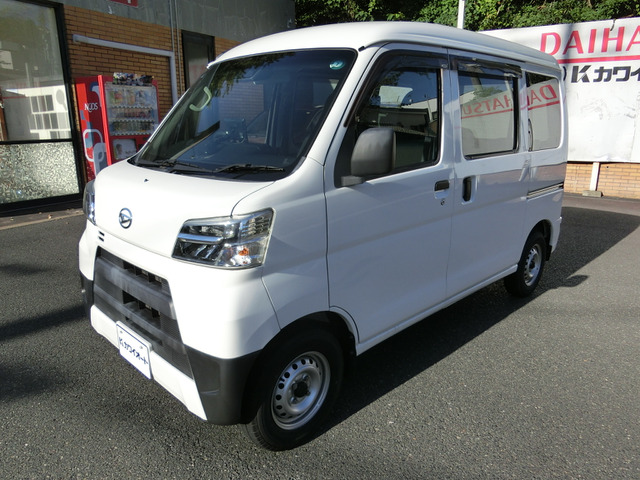ハイゼットカーゴ デラックス SAIII ハイルーフ 4WD ポータブルナビ、キーレス、LED...