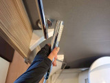 シャワーは温水も利用できます!