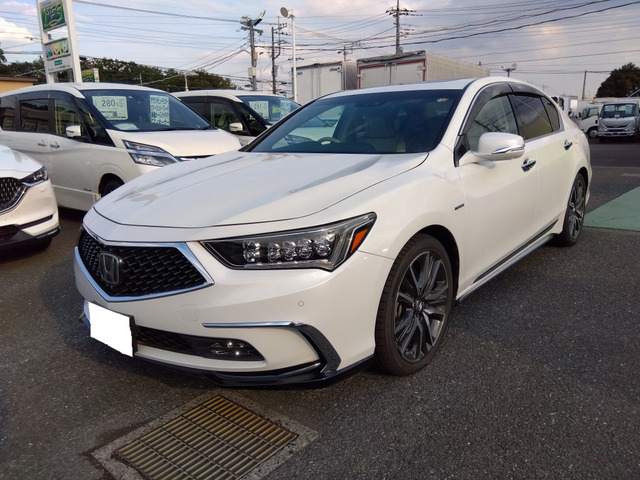 レジェンド 3.5 ハイブリッド EX 4WD 白革エアシート パワートランク