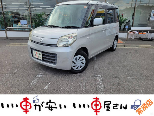 スペーシアG スマートフォン連携ナビゲーション禁煙☆ナビTV☆スマキ―☆アイストETC