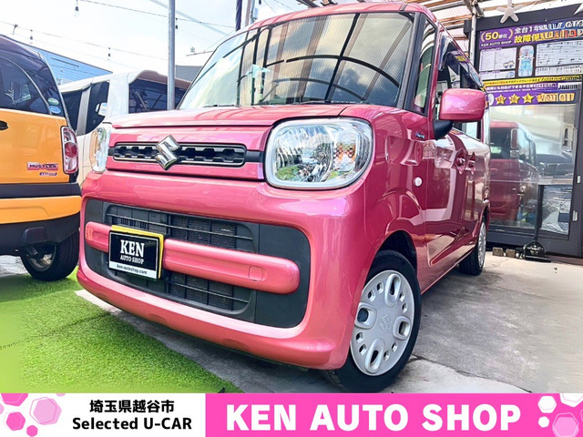 スペーシアハイブリッド(HYBRID) G一年保証 乗って帰れる 動画あり ナビ