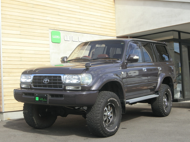 ランドクルーザー805人乗り 1ナンバー貨物登録 全塗装グレ