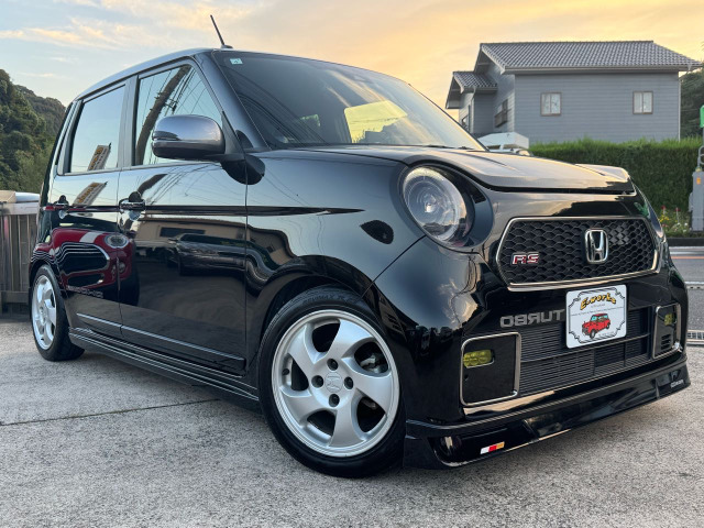 N-ONERS車高調 カーボンボンネット マフラー