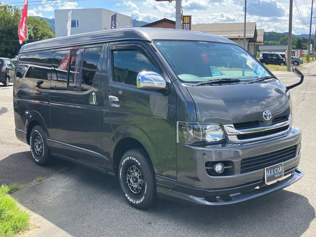 ハイエースバン2.7 スーパーGL ワイド ロング ミドルルーフ 4WDETC バックカメラ 両側スライドドア