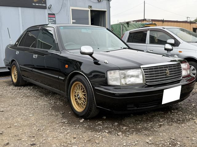 クラウンセダン 2.5 ロイヤルサルーン Four 4WD BBSホイール ダウンサス 電動シート