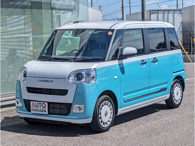 ムーヴキャンバス ストライプス G スマアシ 両側ウェルカムパワスラ