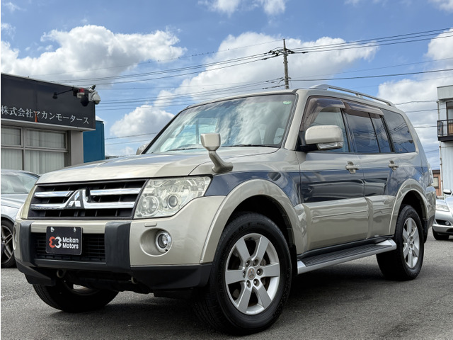 パジェロ 3.8 ロング エクシード-X 4WD Bカメラ ETC ドラレコ シートヒータ
