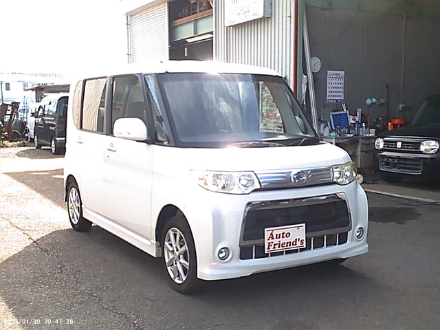 ダイハツ タントカスタム X 軽自動車安心保証整備車検2年付格安関西 の