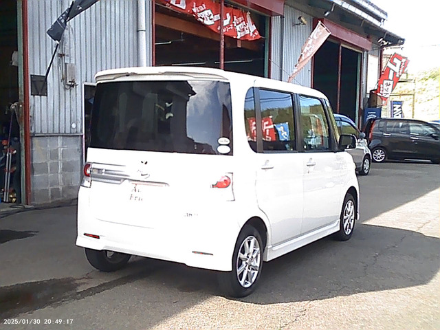 ダイハツ タントカスタム X 軽自動車安心保証整備車検2年付格安関西 の