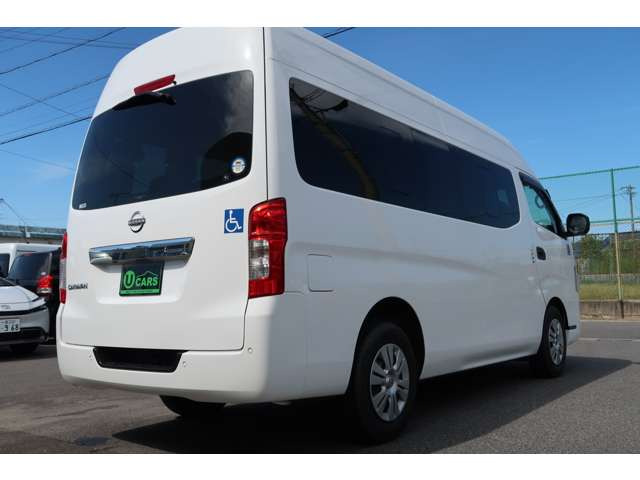 日産 キャラバン 2.5 チェアキャブ 車いす4名仕様 コーナーセンサー