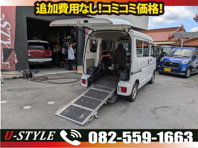 エブリイ ウィズ 車いす移動車 助手席側リアシート付 5AGS車 PC