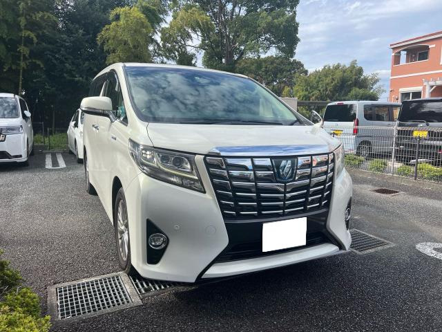 アルファードハイブリッド 2.5 G Fパッケージ E-Four 4WDナビ 後席モニター サンルーフ