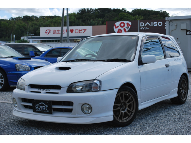 スターレット1.3 グランツァVタイベル交換済 Fリップ 15アルミ