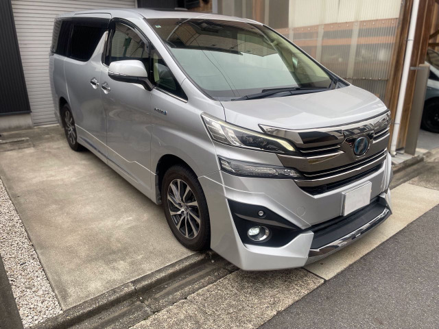 ヴェルファイアハイブリッド 2.5 V Lエディション E-Four 4WDモデリスタエアロ サンル-フ