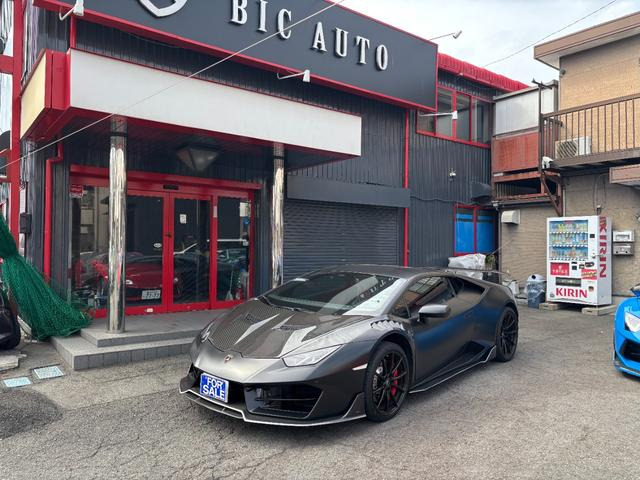 ウラカンLP580-2 (LDF)正規ディーラー車/フルラッピング艶消し黒