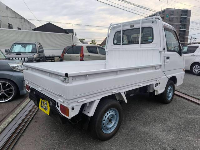 スバル サンバートラック TB エアコン パワステ 4輪駆動 マニュアル5速