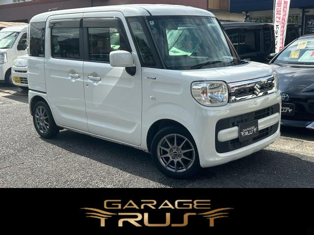 スペーシアハイブリッド(HYBRID)  X両側パワスラ Sヒーター 社外ナビ