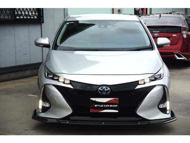 Imaguchihong　プリウスphv　18インチ① トヨタ プリウスPHV 1.8 A 社外スポイラー 社外18インチ の中古車詳細