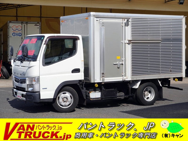 キャンター アルミバン 10尺 サイドドア 2トン 低箱 三枚扉