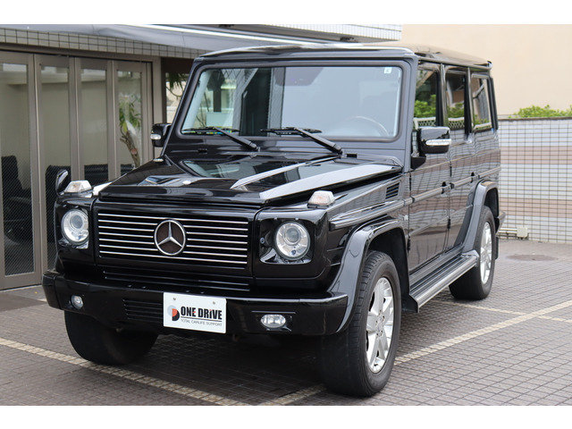 Gクラス G500 ロング 4WD 走行5.1万km 左 サンルーフ 地デジ
