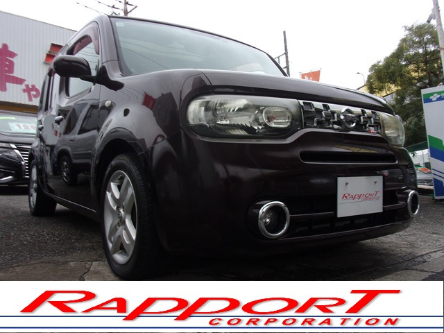 キューブ1.5 15Gスタイリッシュガラスルーフ ナビBカメラ