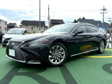 LS 500h Iパッケージ 禁煙車/サンルーフ/黒本革シート/BSM