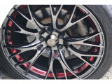 ☆Wedssportsアルミホイール装着!赤いラインがおしゃれですね!