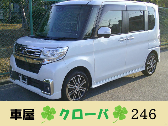 タントカスタムRS トップエディション SAIIIターボ ナビ バックカメラ スモーク