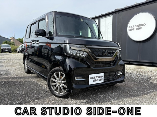 N-BOXカスタム G L ターボ ホンダセンシング 4WD あんしん保証 両側パワスラ ETC