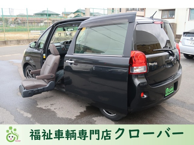 ポルテ1.3 X ウェルキャブ 助手席リフトアップシート Bタイプワンオーナー車下取車車いす収納装置
