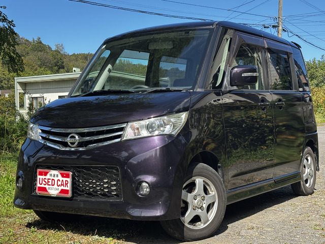 ルークスハイウェイスター 4WD片側電動スライドドア 社外ナビ