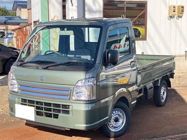 キャリイKC エアコン パワステ 農繁仕様 4WD軽トラック MT クリアランスソナー