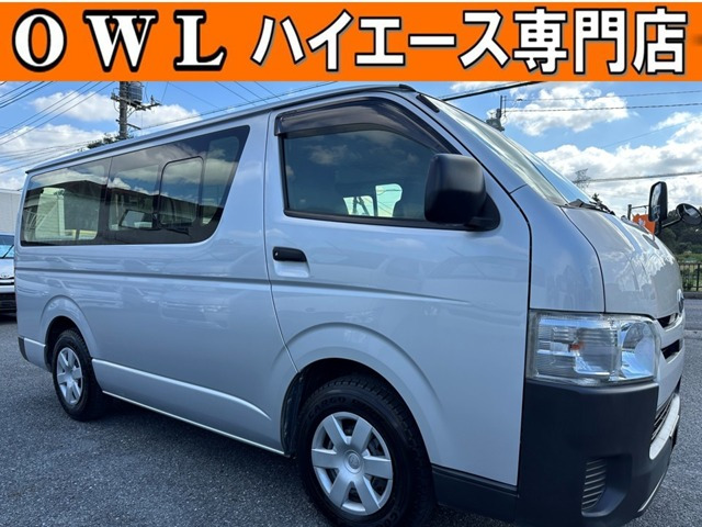 レジアスエース 2.8 DX ロング ディーゼル 9人リヤクーラーヒーター純正ナビTV