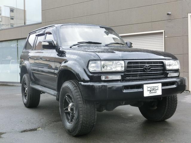 ランドクルーザー80 4.2 VXリミテッド ディーゼル 4WD リフトアップ・Aftermarketアルミ・社...