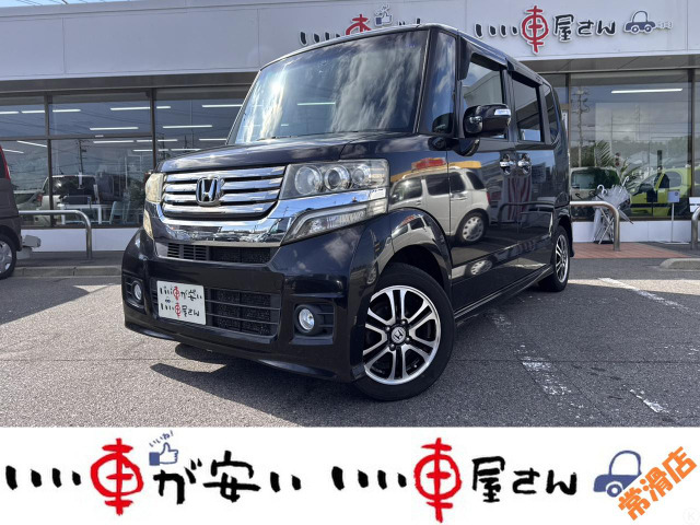 N-BOXカスタム G SSパッケージ 禁煙☆ナビTV☆ドラレコ☆両電スラ☆