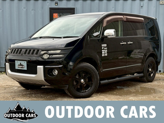 デリカD:52.4 シャモニー 4WDMKW 純正ナビ 後席モニター ドラレコ