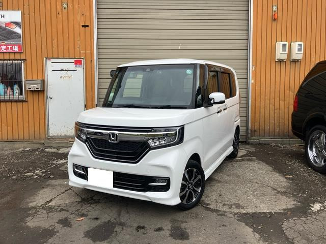 N-BOXカスタム G L ホンダセンシング 4WD 4WD フルフラット チップアップシート