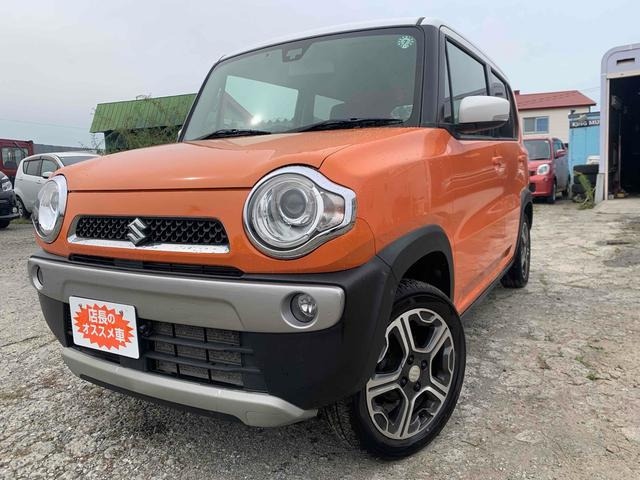 ハスラーX 4WDX 4WD ETC ナビ 衝突被害軽減システム オートライト HID CVT