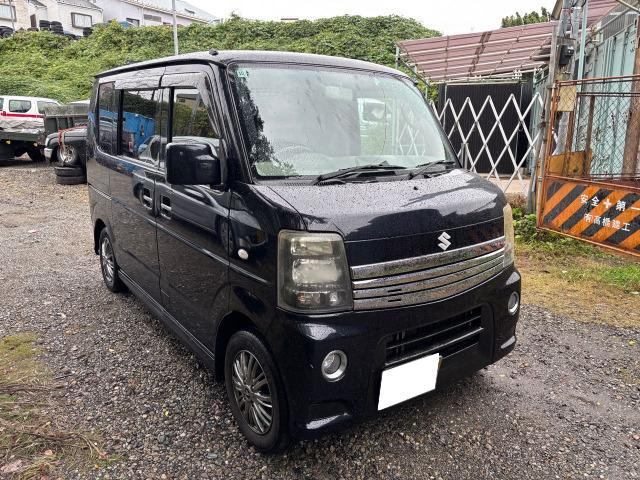 エブリイワゴンPZターボ ディスチャージヘッドランプフルスモーク パワースライド ナビ