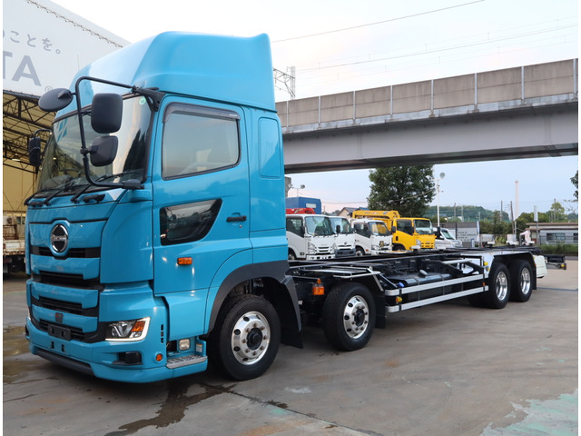 プロフィア コンテナ専用車 4軸低床 総輪エアサス